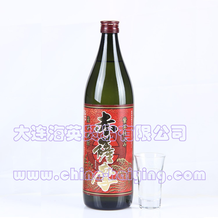 10048 赤薩摩芋燒酒 900ML